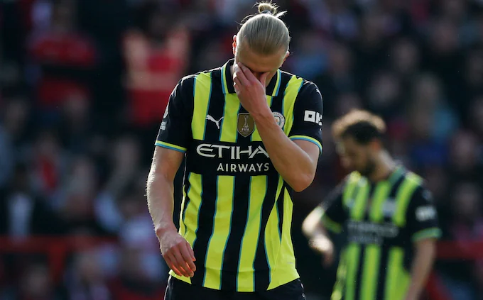 Man City’s Title Hopes Dented After Nottingham Forest Loss