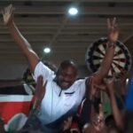 Kenyan Darts Player Peter Wachiuri Receives Hero’s Welcome After Historic Feat.