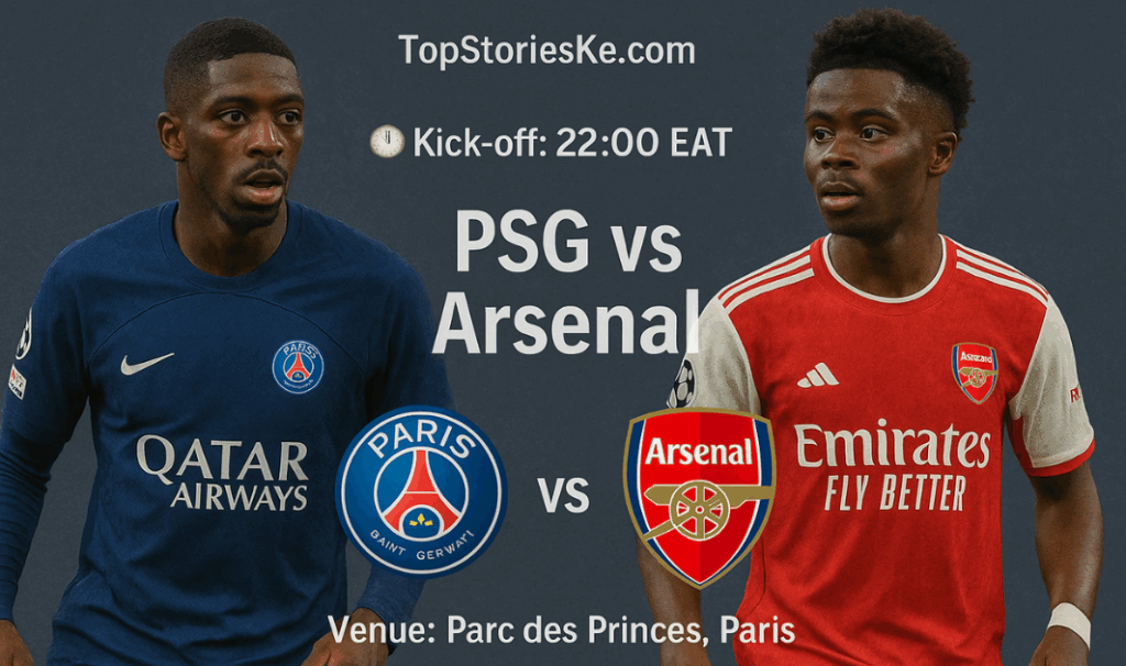 PSG vs Arsenal – Champions League Showdown for a Ticket to the Final