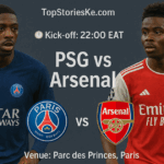 PSG vs Arsenal – Champions League Showdown for a Ticket to the Final