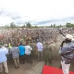 Three Arrested After Shoe Thrown at President Ruto During Migori Rally