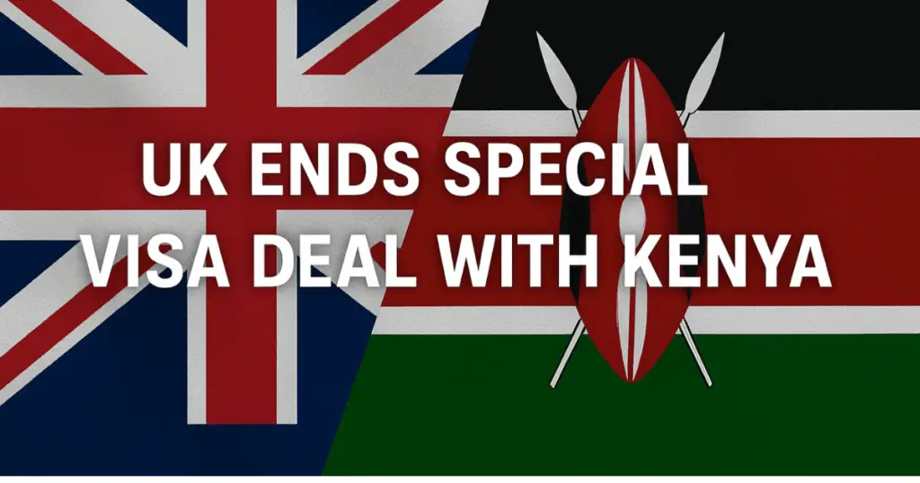 UK Revamps Visa Process for Kenyans, But No Special Deal Has Been Scrapped